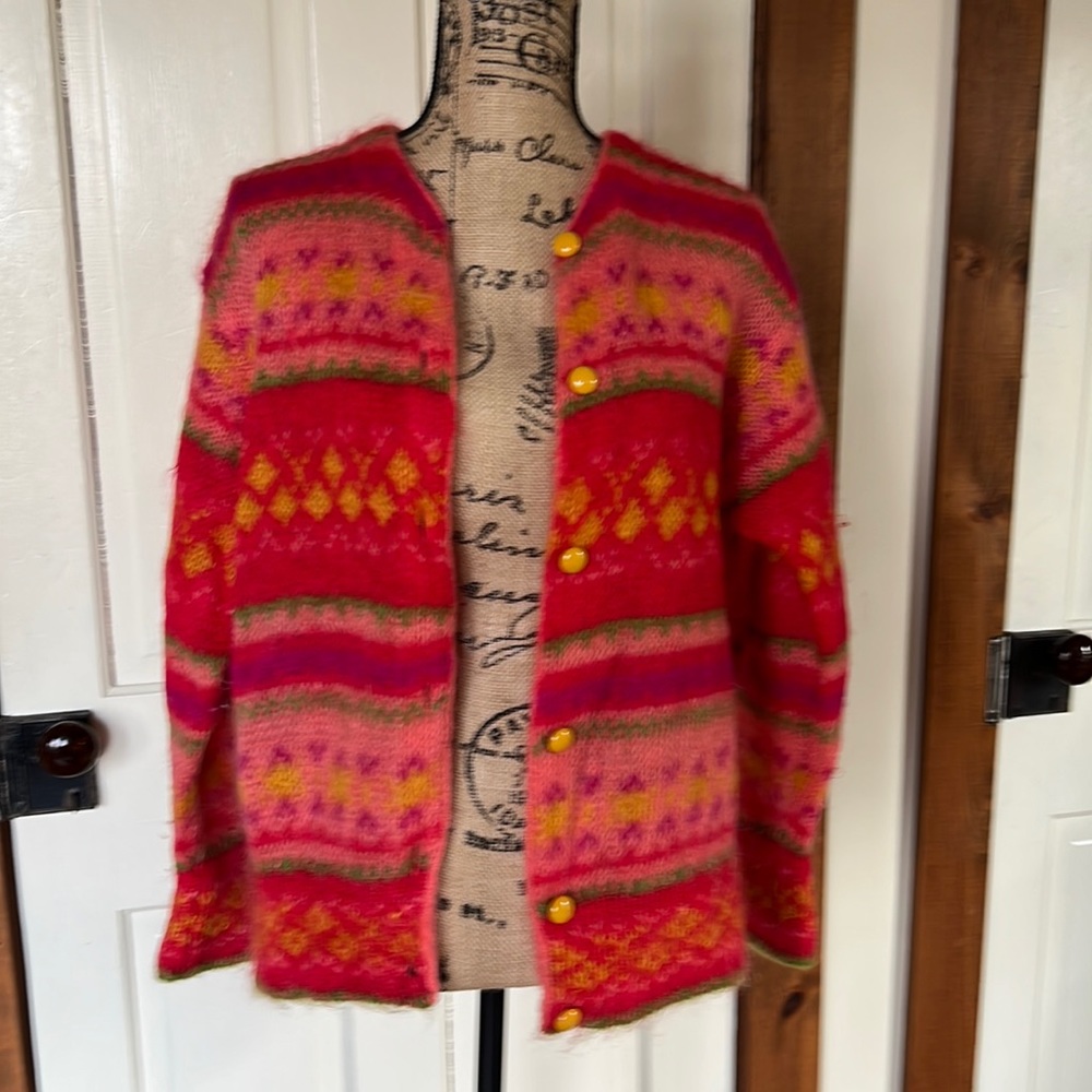 United Colors of Benetton Vintage Sweater Cardigan Medium